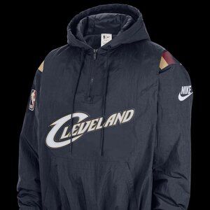 NEW Nike Cleveland Cavaliers Hardwood Classics Half-Zip Jacket HQ5326-419 XL
